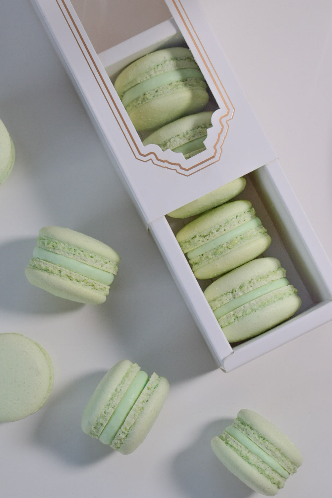 Macarons pistache
