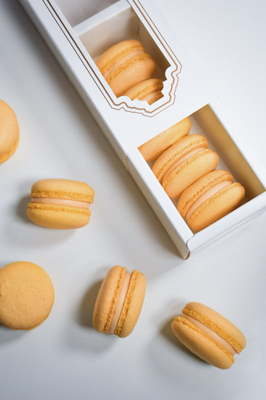 Macaron à la mangue