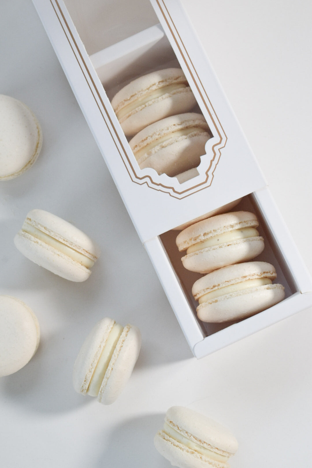 Macarons à la vanille