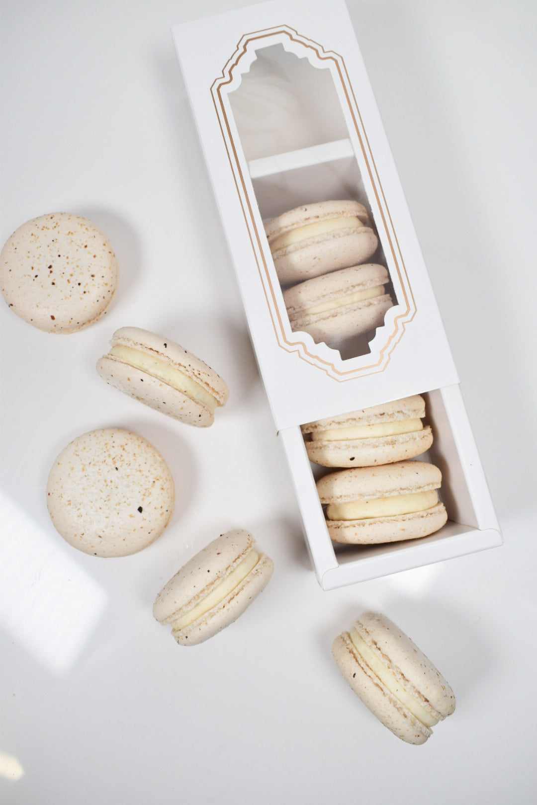 Macarons à la fève de tonka