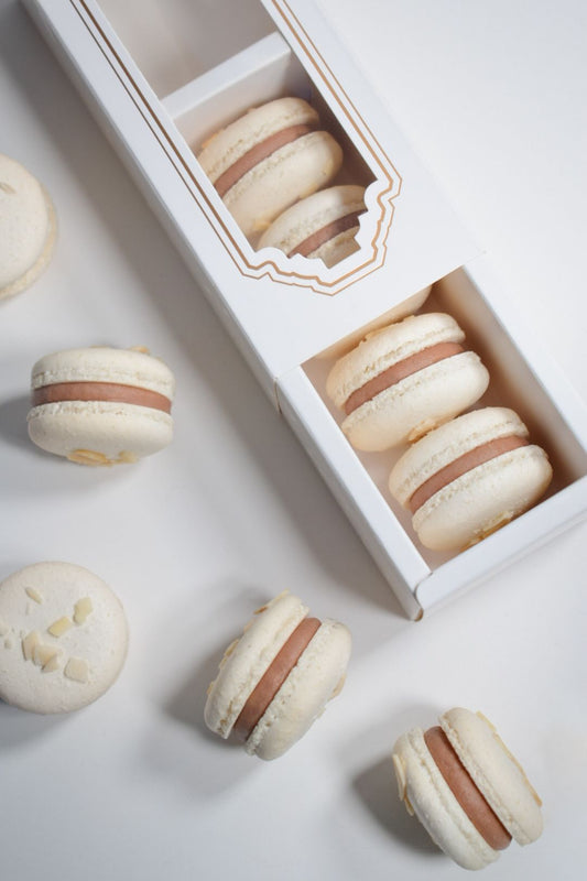 Macarons au praliné