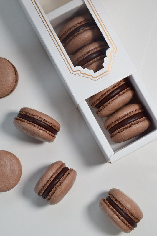 Macarons au chocolat